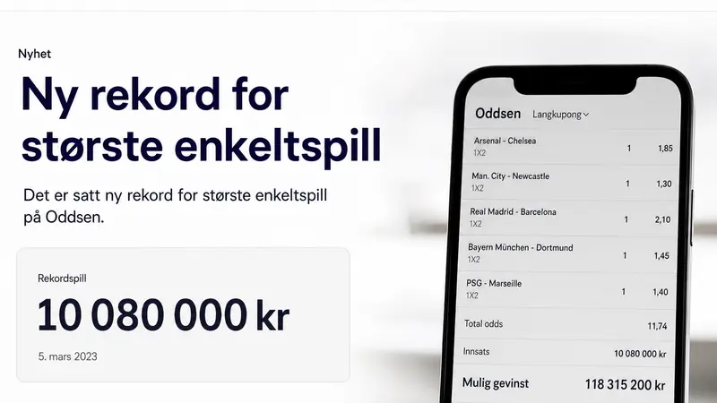 Norwegia dan Brasil Menetapkan Tonggak Baru dalam Sejarah Taruhan di Norsk Tipping